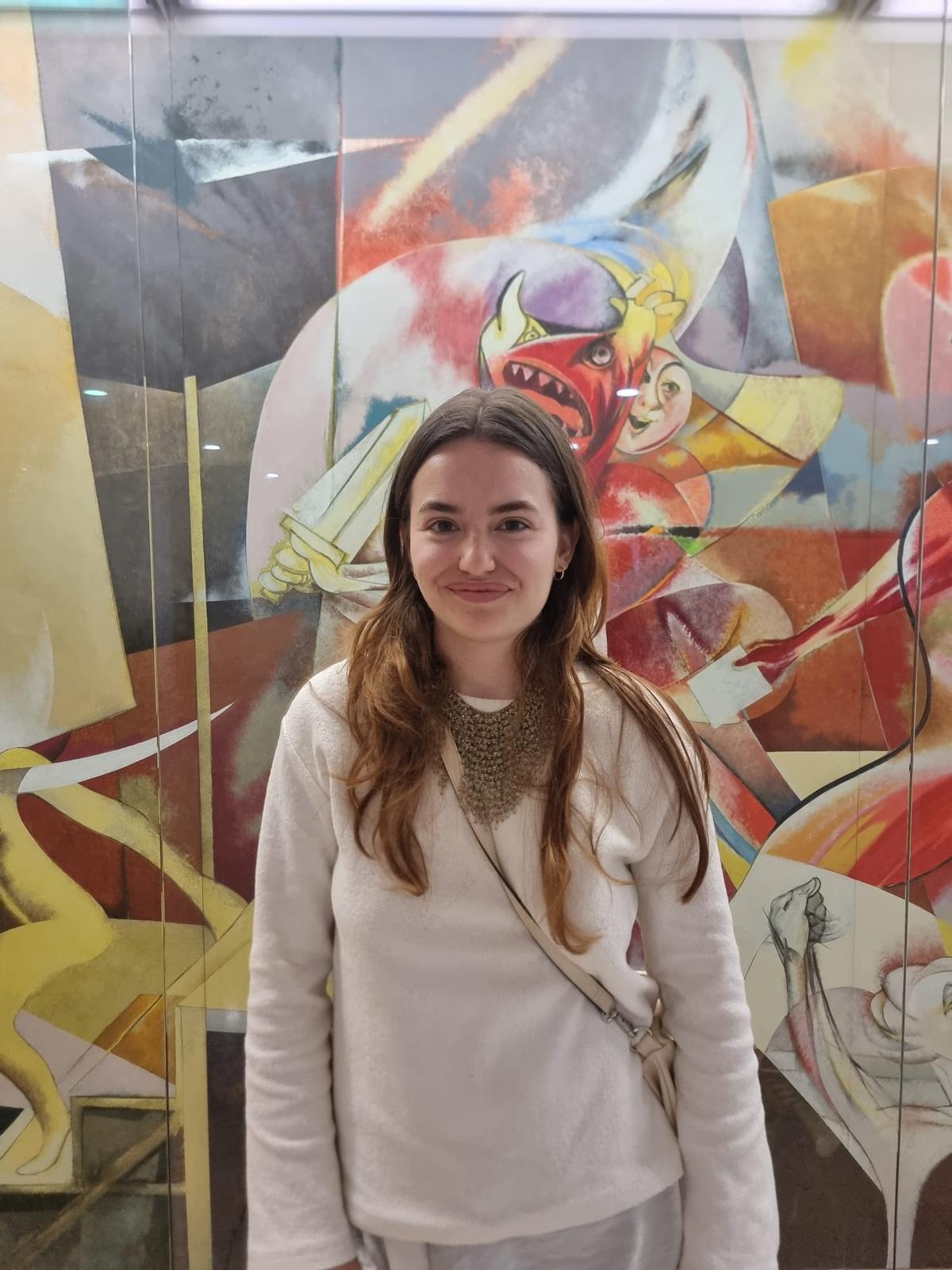 lara Arias, este miércoles, en el Chuac.