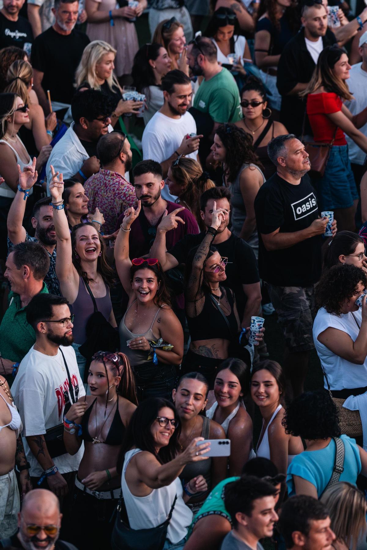 Das Publikum beim Mallorca Live Festival. Die ganz jungen Fans haben die Festivalfotografen nicht abgelichtet.