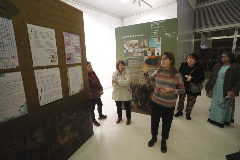 Exposición "Mujeres en el Exilio", en el centro Mario Monreal de Sagunt.