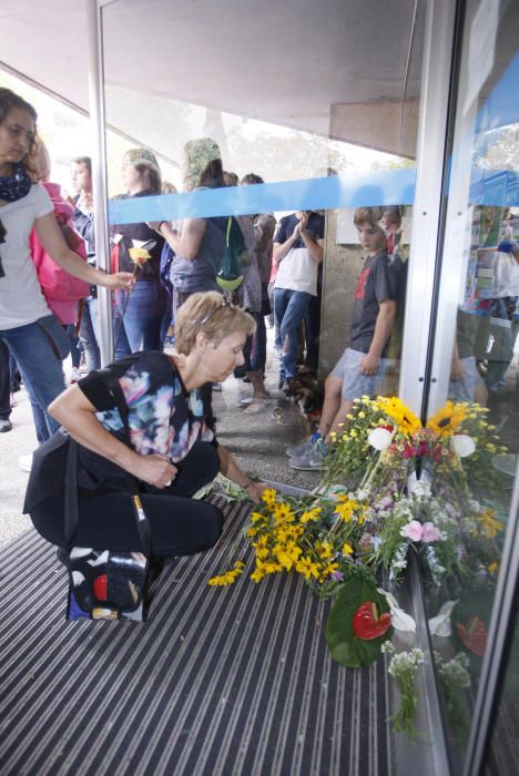 Cientos de personas se concentran en Girona