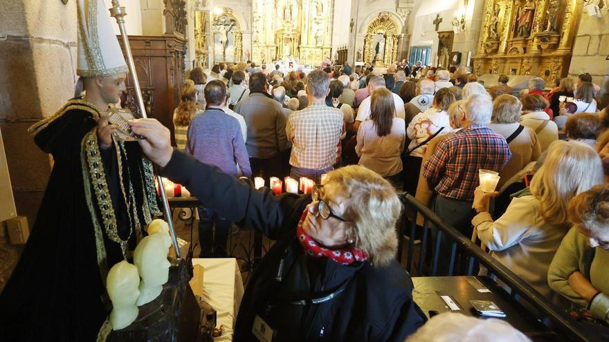 Romería de San Benito de Invierno en el Monasterio de Lérez.