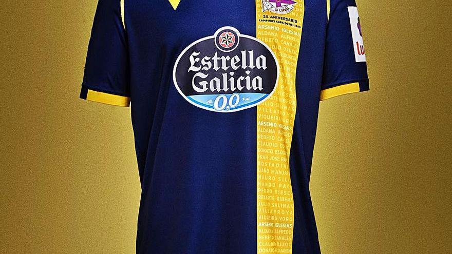 La segunda camiseta recuerda a la Copa del 95