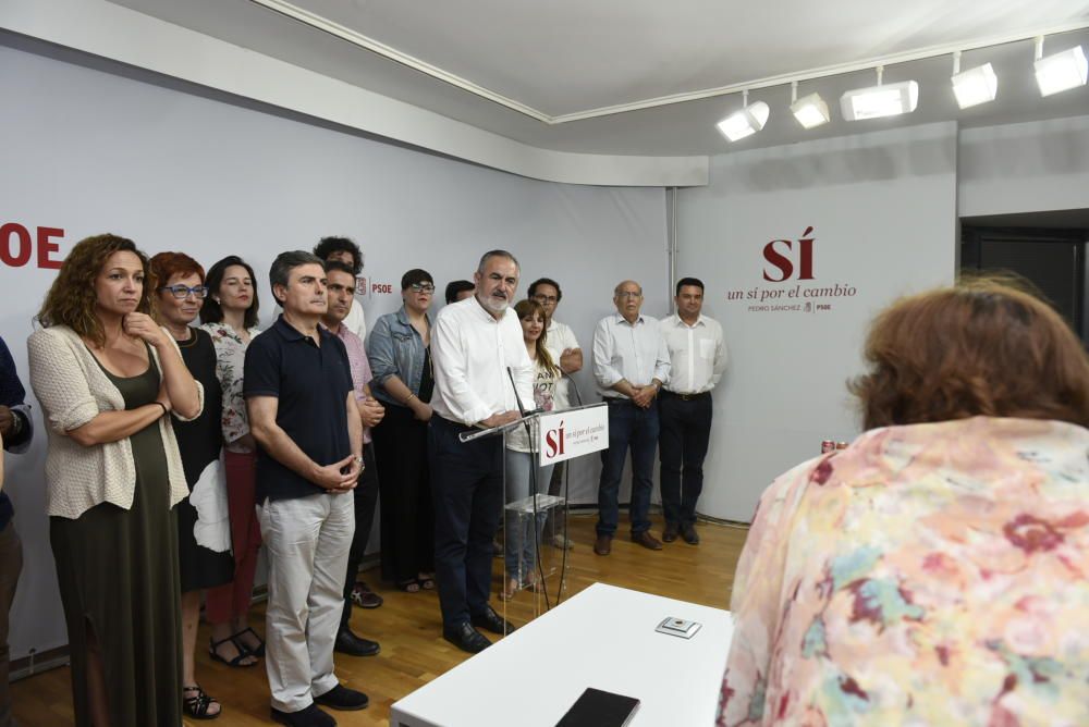 Noche electoral en el PSOE