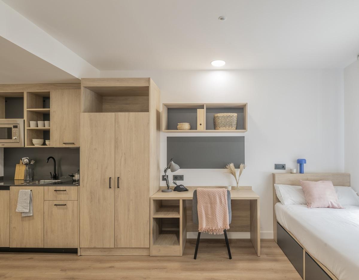 Los estudiantes buscan más que una habitación