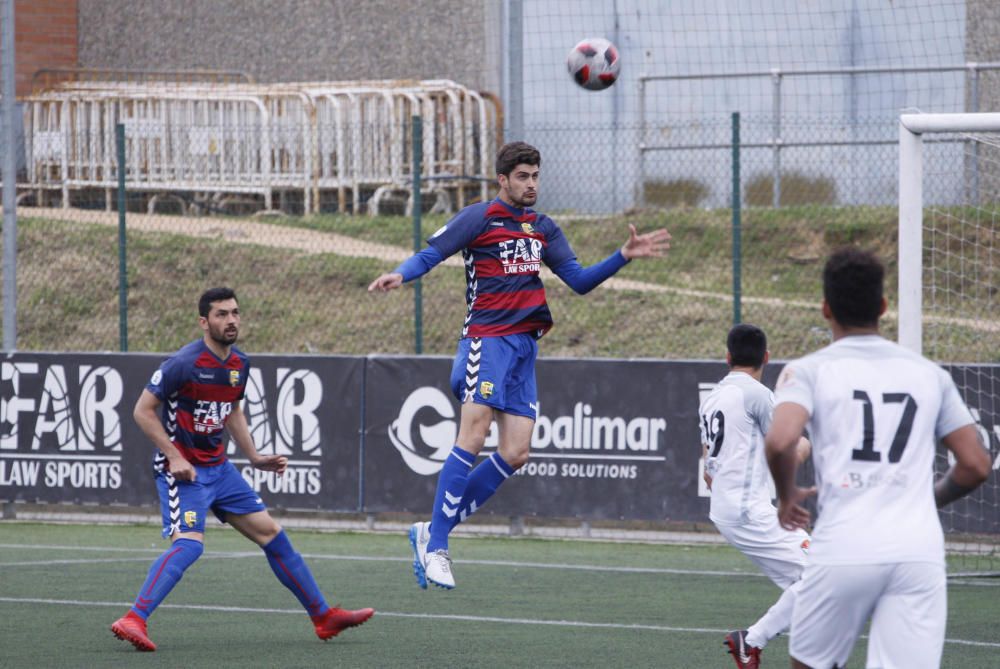 Les imatges del Llagostera - Terrassa (5-0)