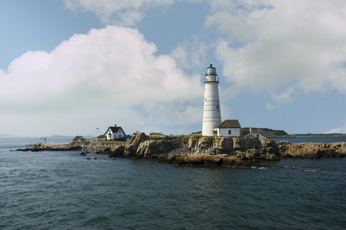 Little Brewster Island and Lighthouse