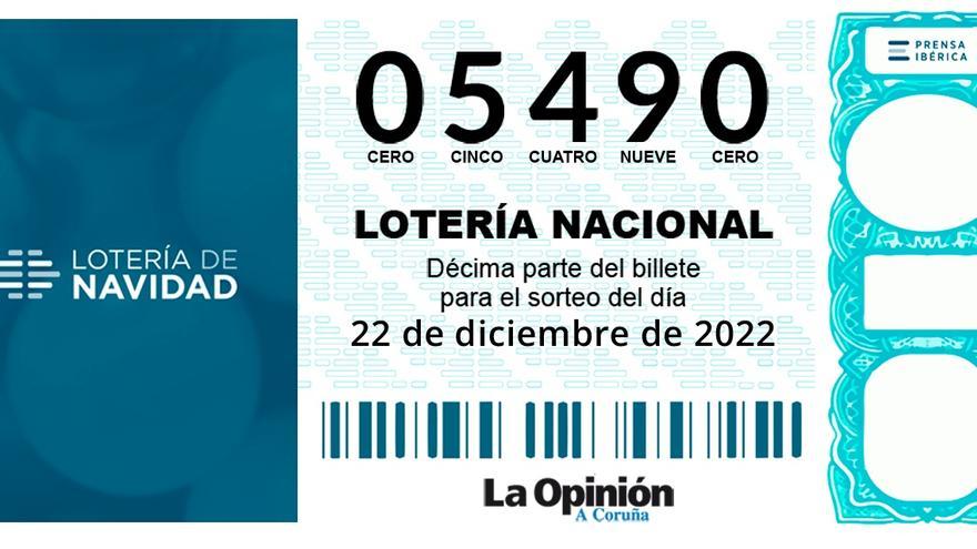 PREMIOS LOTERÍA NAVIDAD A CORUÑA Y GALICIA Lotería de Navidad 2022 A  Coruña: Un quinto premio deja los primeros 'pellizcos' en Galicia
