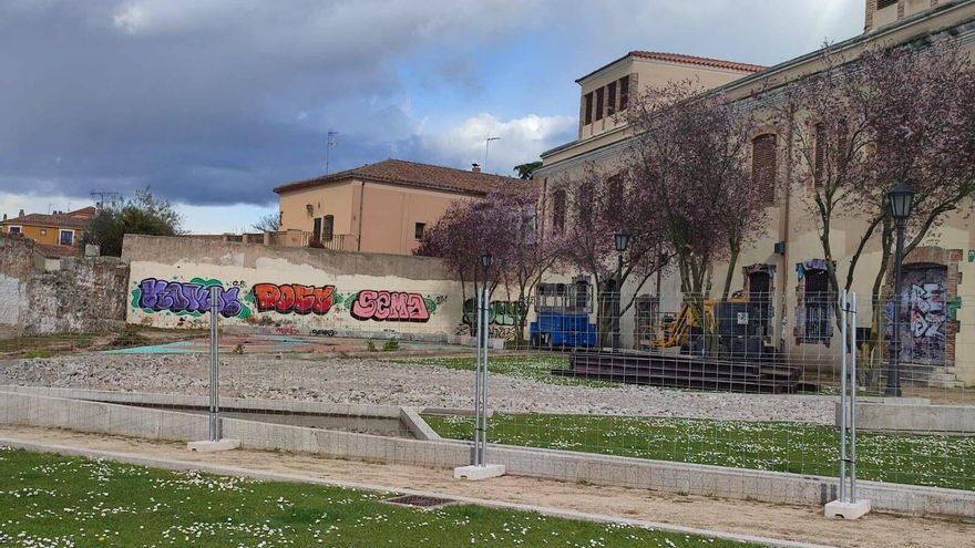 La carpa de Semana Santa de Zamora estará concluida antes del 5 de abril
