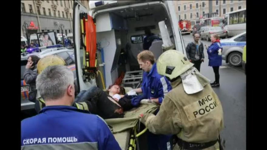 Vídeo / Al menos 10 muertos en un atentado en San Petersburgo