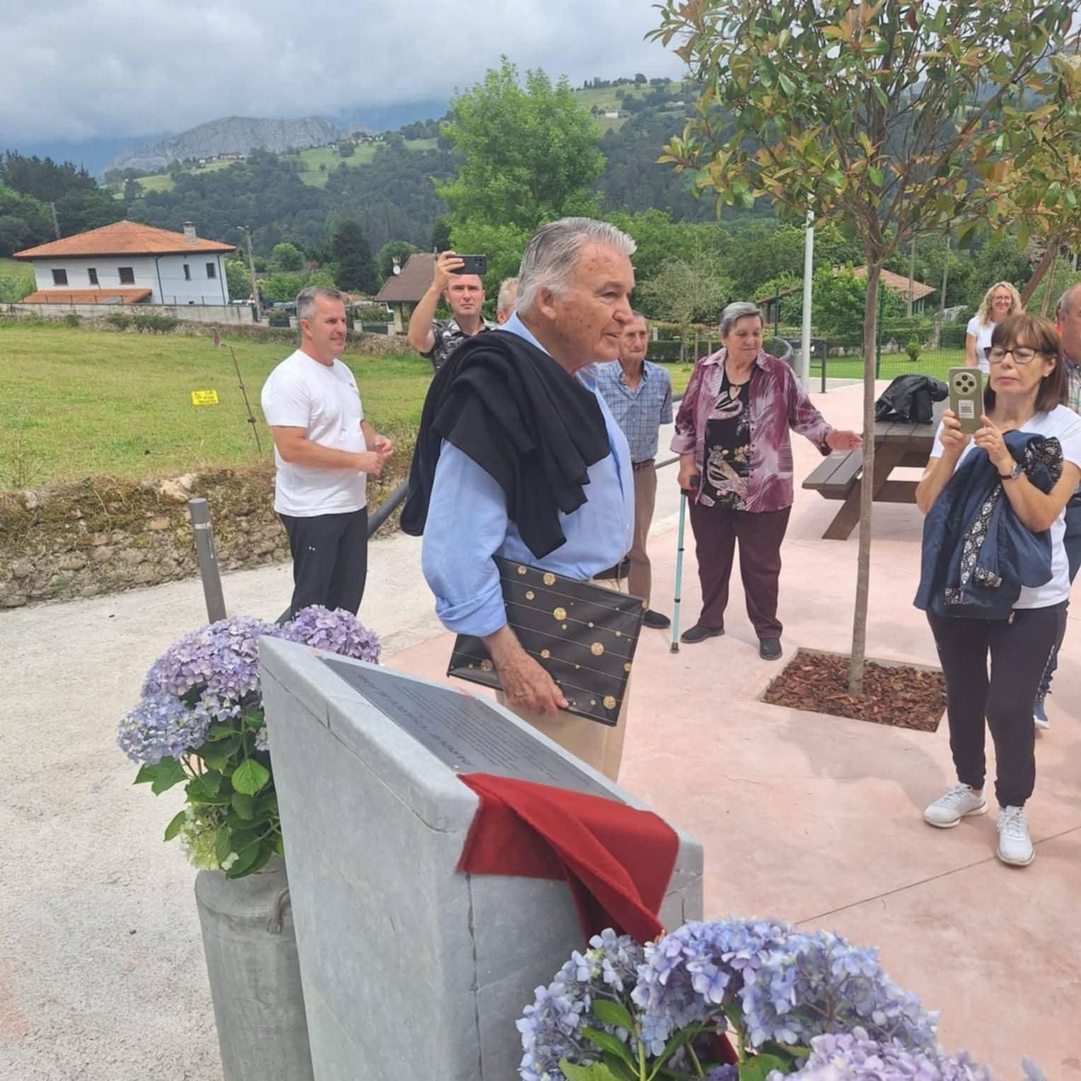 Inauguración del área recreativa.