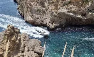El "freu" de Ambolo, un peligroso coladero de barcas