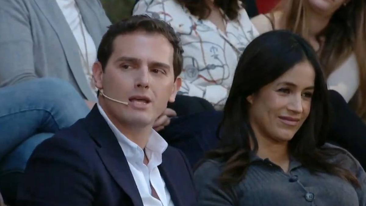 albert Rivera y Begoña Villacís en acto feminista