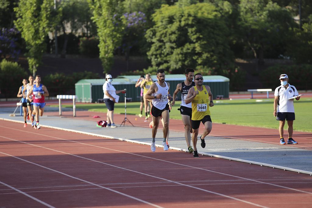 Campeonato regional de atletismo. Primera jornada