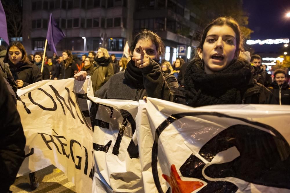 Concentració a Girona pel Consell de Ministres