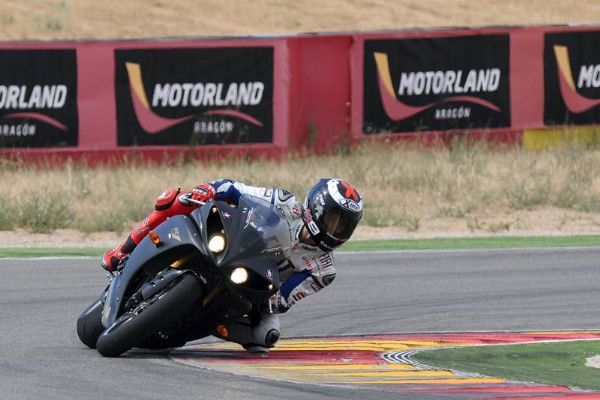 Jorge Lorenzo prueba MotorLand