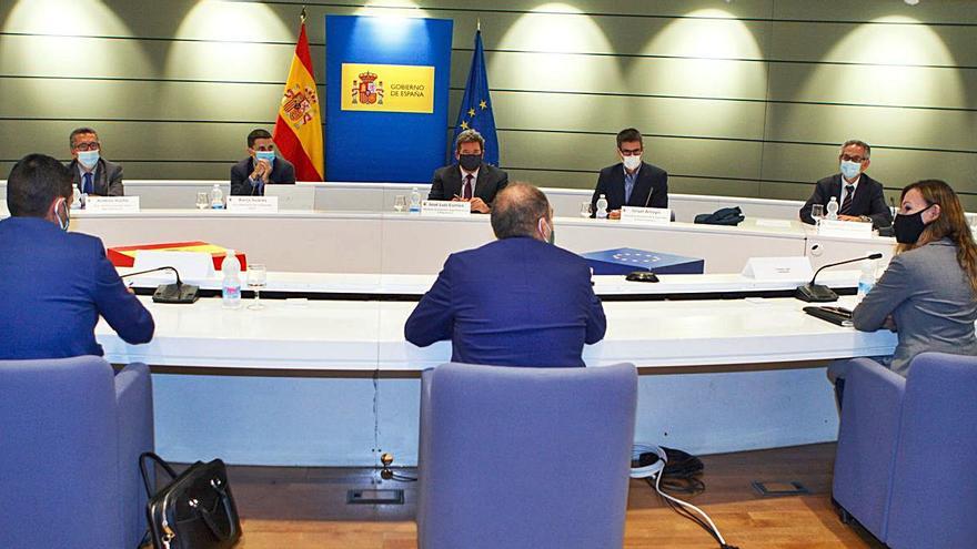 Imatge de la reunió entre Escrivá i les organitzacions d’autònoms el setembre de 2020. | EUROPA PRESS