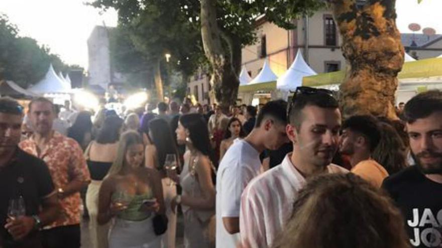 La feria del vino de Valdeorras tuvo 8.000 visitas, un 20% más de asistencia que en 2019