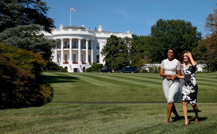 Obama recibe a los Reyes en la Casa Blanca