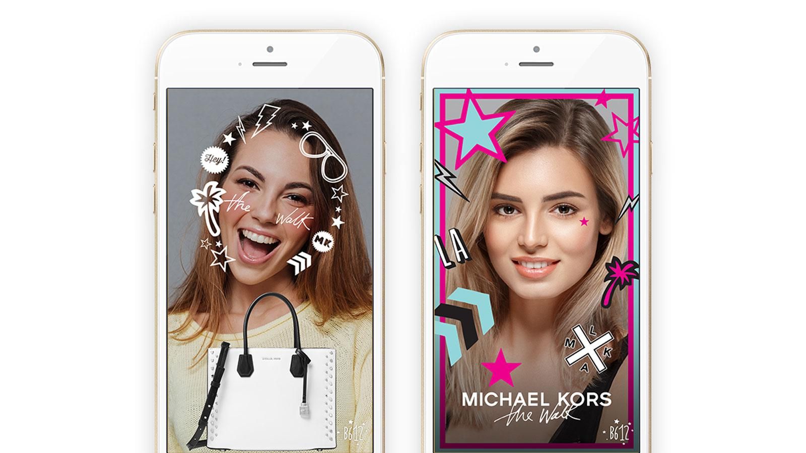Filtros para selfies de Michael Kors