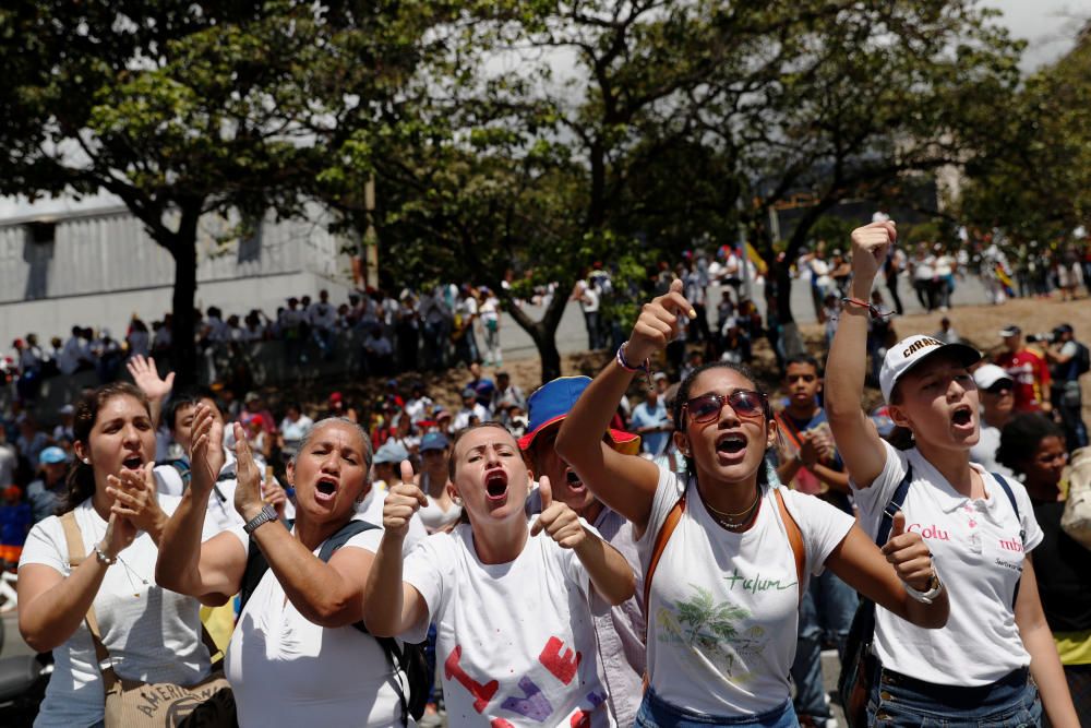 Disturbios en Venezuela por la entrada de la ayuda humanitaria internacional