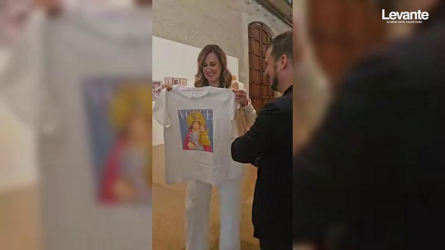 Catalá recibe una portada de Vogue con la Virgen