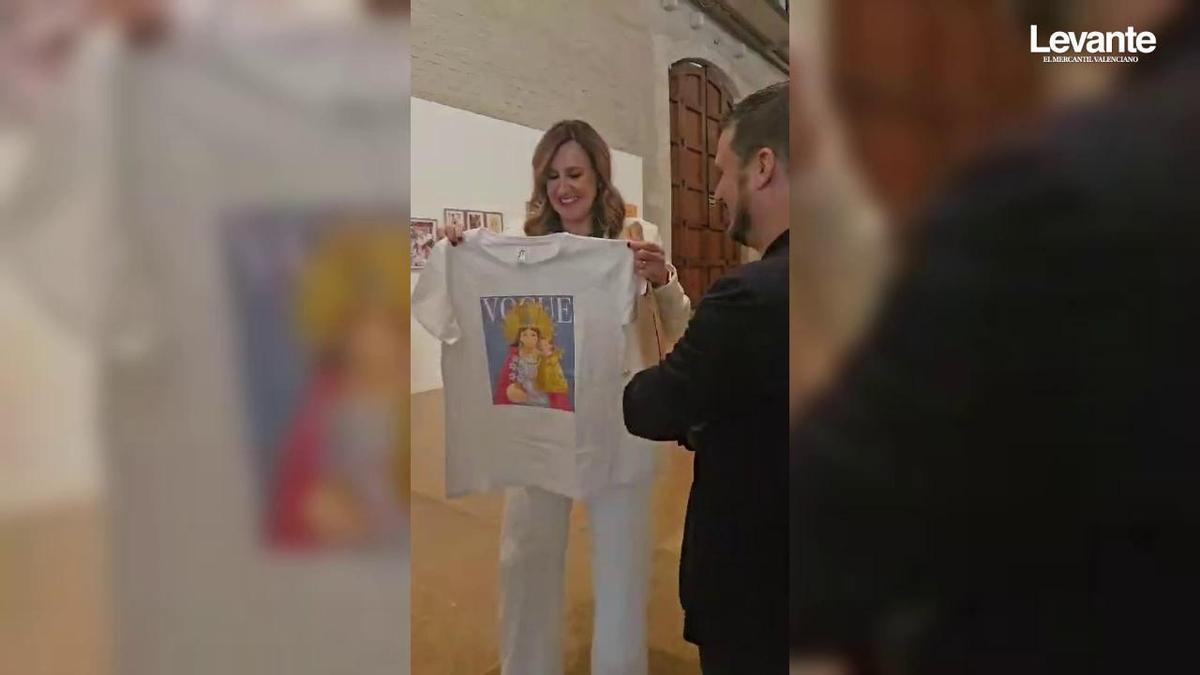 Catalá recibe una portada de Vogue con la Virgen