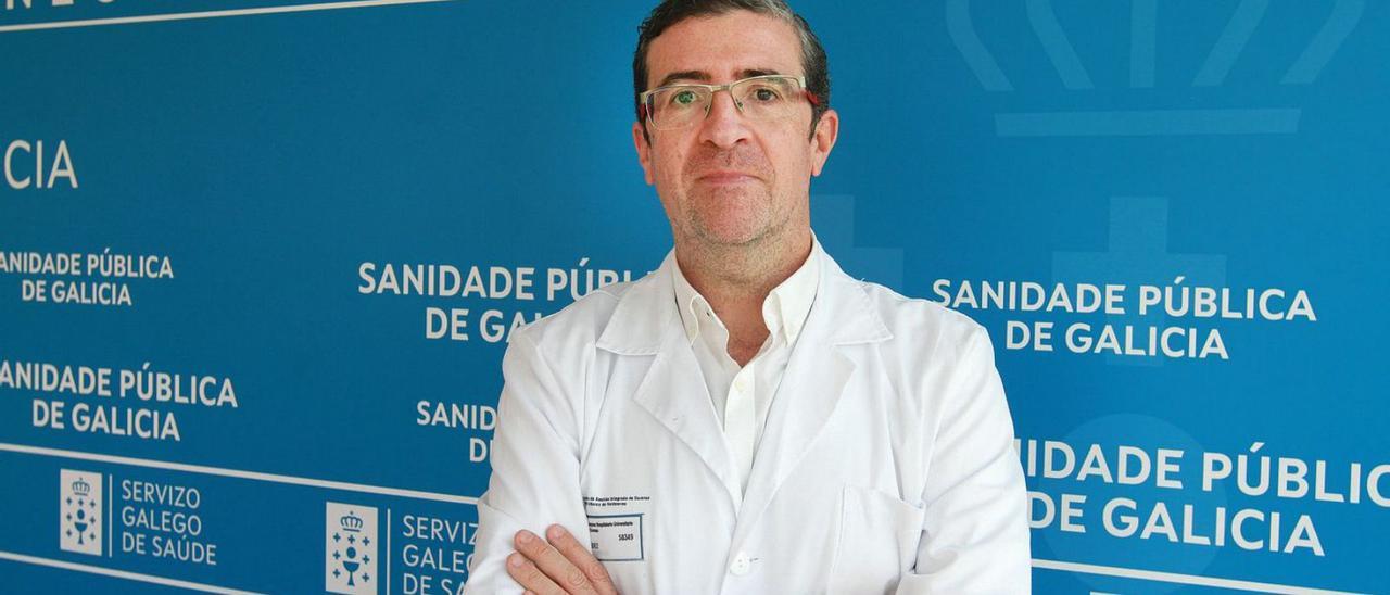 Félix Rubial, gerente del área sanitaria de Ourense, Verín y O Barco. |   // IÑAKI OSORIO