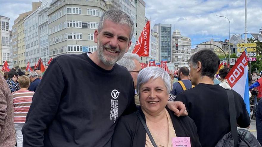 Martín Seco con Ana Cedeira. | LOC