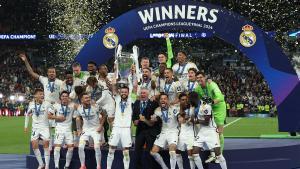 Los jugadores del Real Madrid celebran la decimoquinta Champios el pasado 1 de junio.