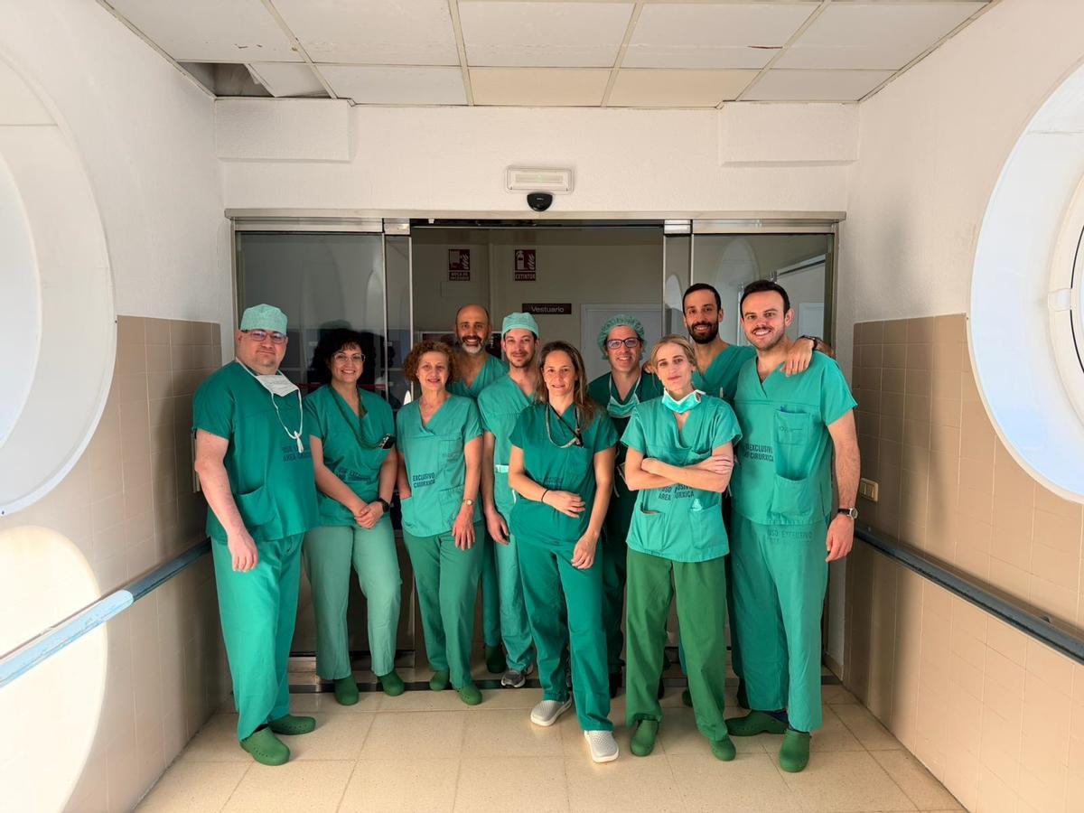 Equipo que participó del curso de Urología