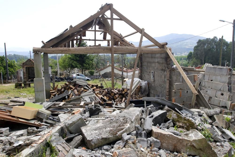 Explosión en Tui (Pontevedra) | La "zona cero", cinco días después de la catástrofe