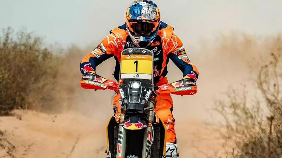 Daniel Sanders da el primer golpe en el Rally de Marruecos