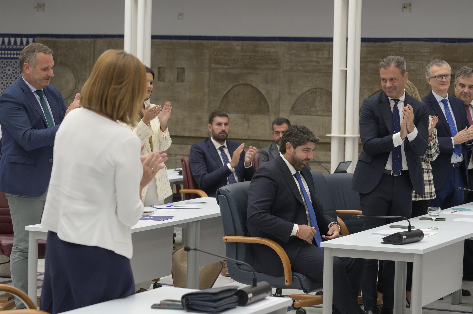 Primera sesión del segundo debate de investidura de López Miras en la Asamblea