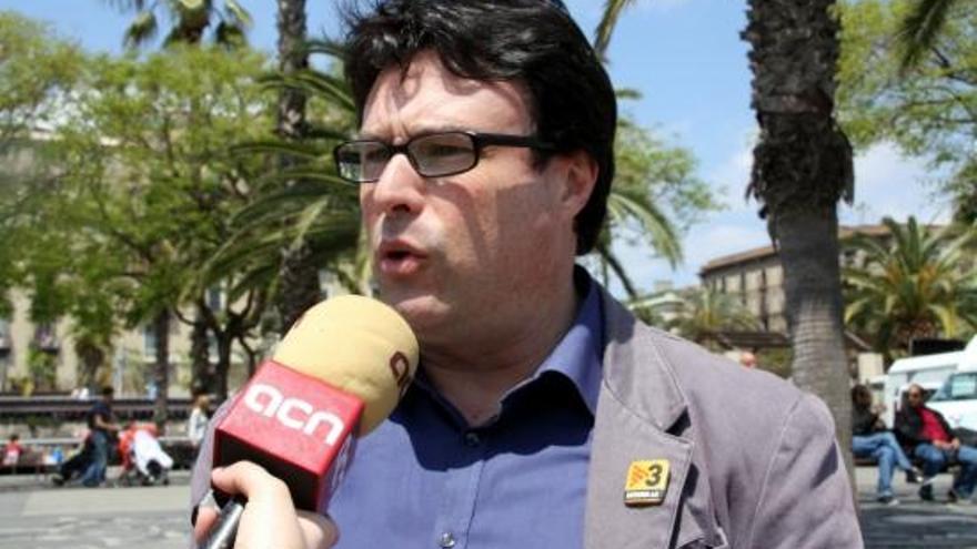 El coordinador general d&#039;EUiA, Joan Josep Nuet