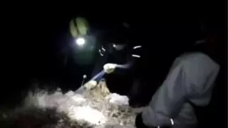 Rescatan en plena noche a tres montañeros atrapados en los Picos de Europa, cerca de Oseja de Sajambre, en León