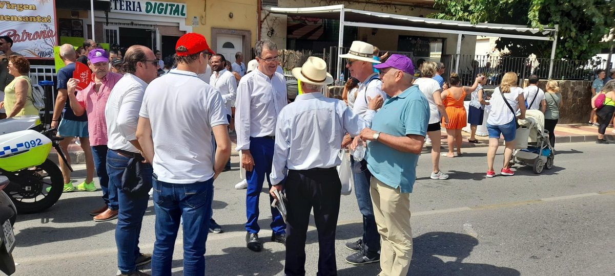 Ballesta durante la Romería