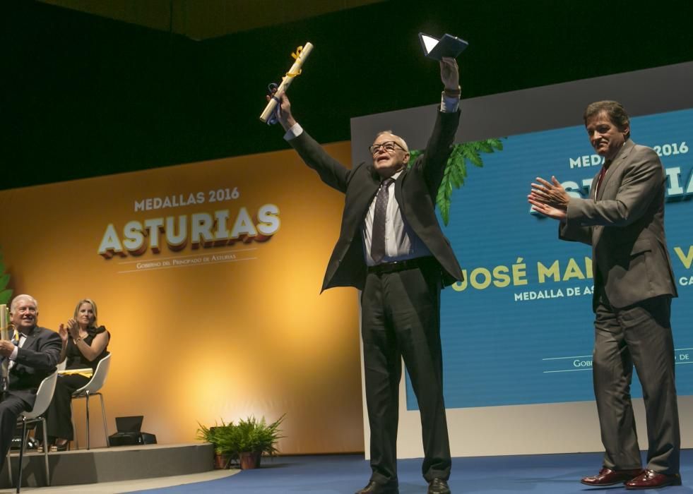 Entrega de las medallas de Asturias