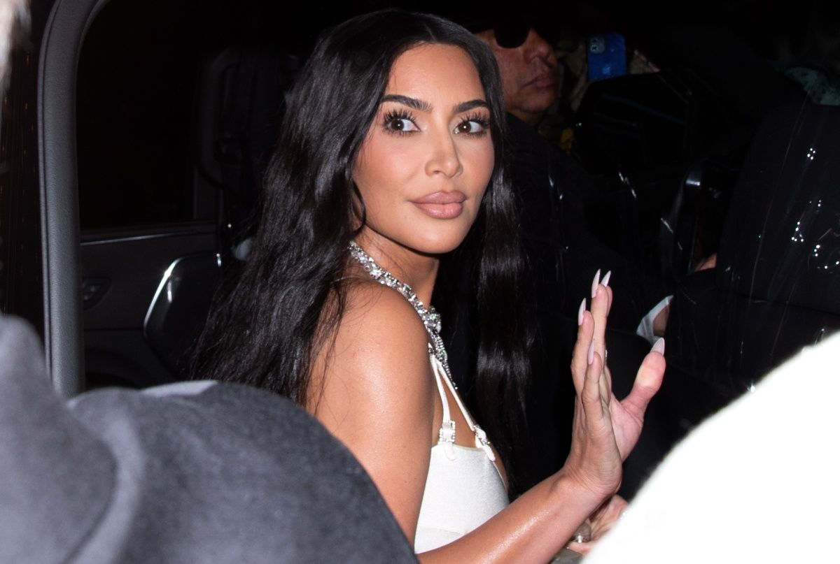 Kim Kardashian a su llegada a la Gala Time 100