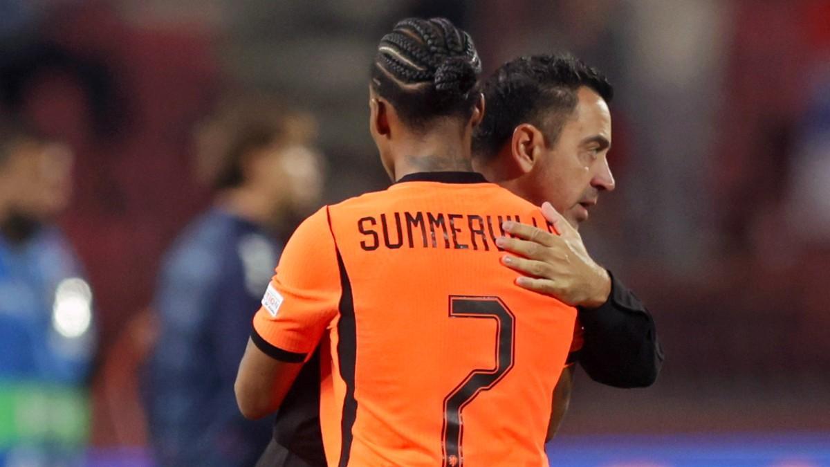 X>vi abraza a Summerville tras ser sustituido