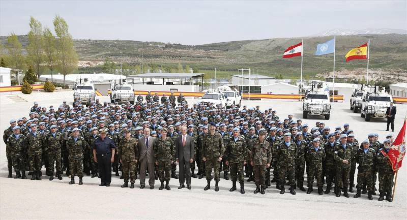 FOTOGALERÍA / Visita del Rey a la base de la Brigada de Cerro Muriano en Líbano