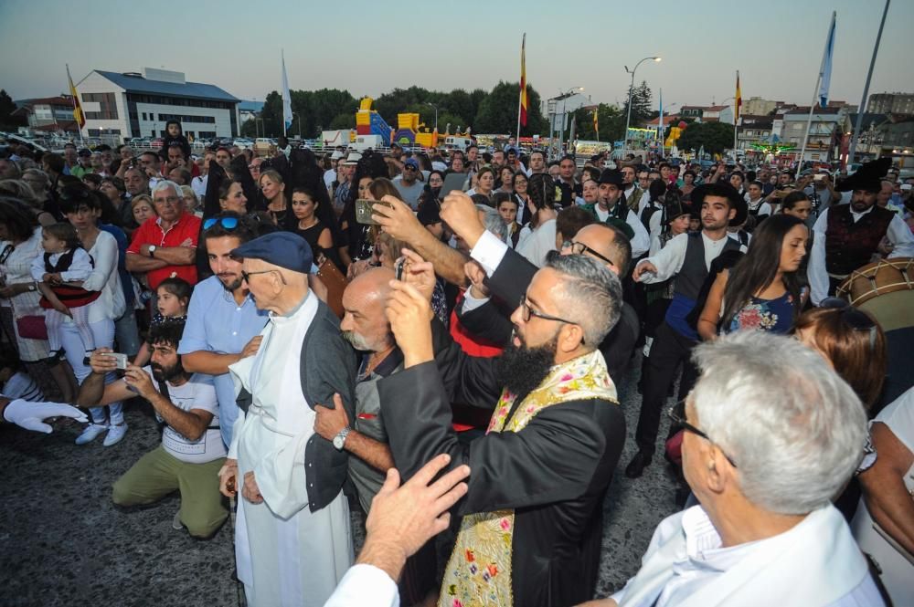 Procesión de la Virgen del Carmen 2017 en Arousa