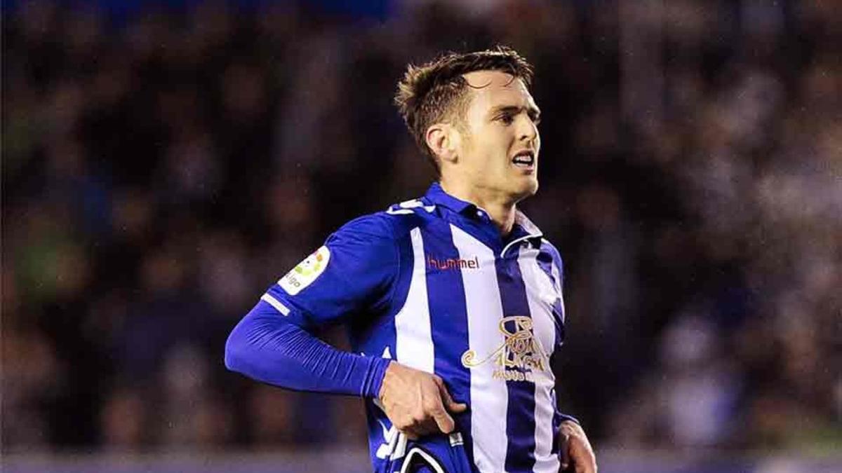 Ibai Gómez, jugador del Alavés