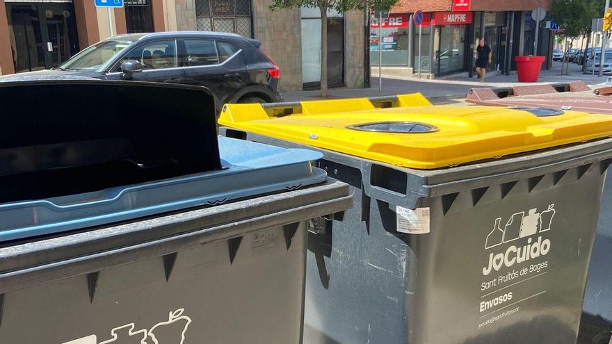Sant Fruitós redueix notablement les denúncies per incompliments amb les deixalles