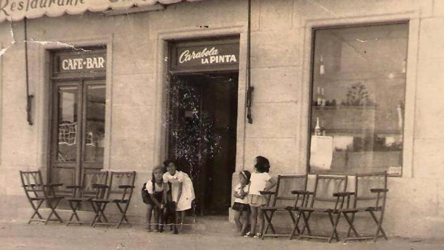 Café Carabela Pinta, otro de los negocios que regentó la familia.