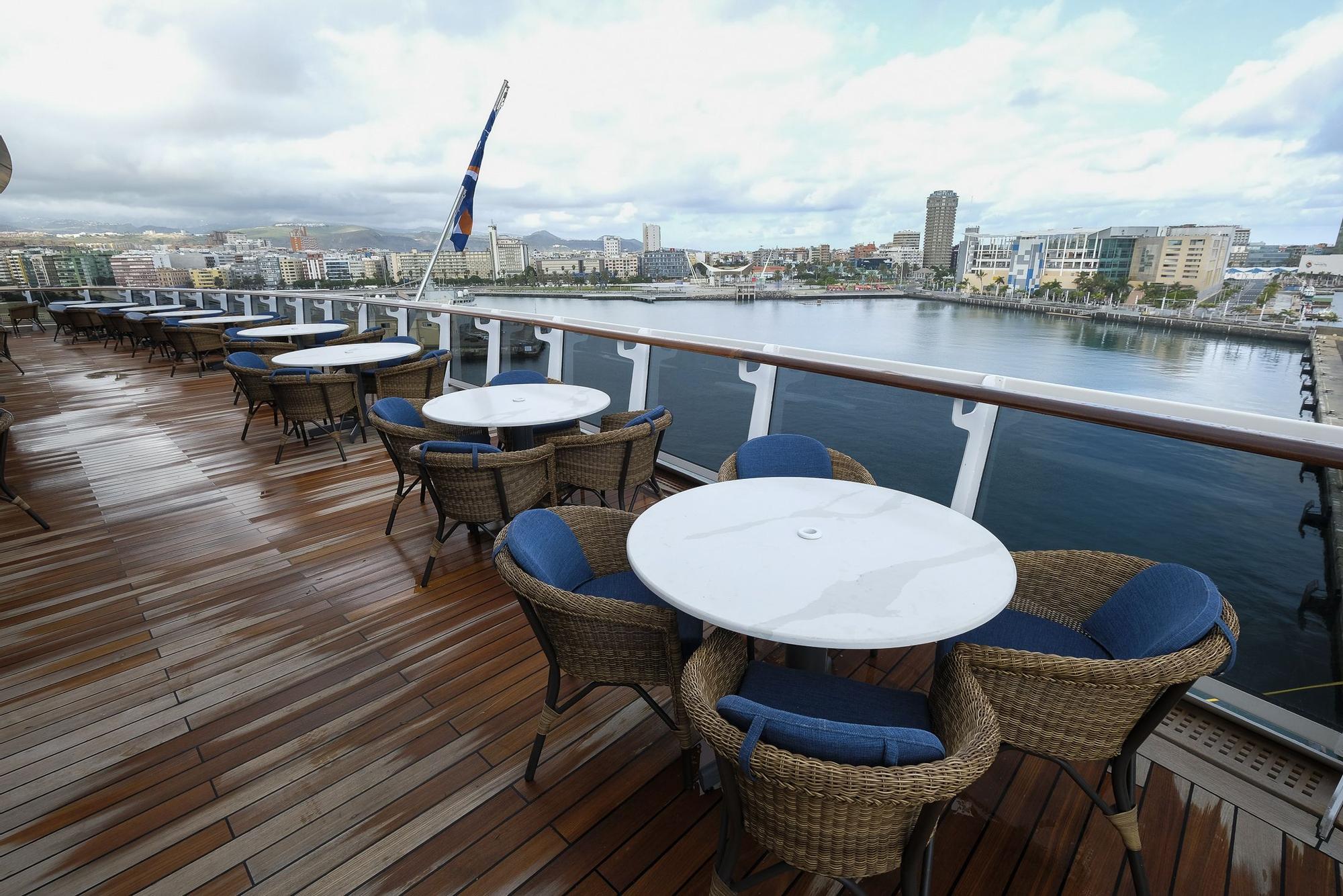 Escala del crucero 'Seven Seas Splendour' en Las Palmas de Gran Canaria