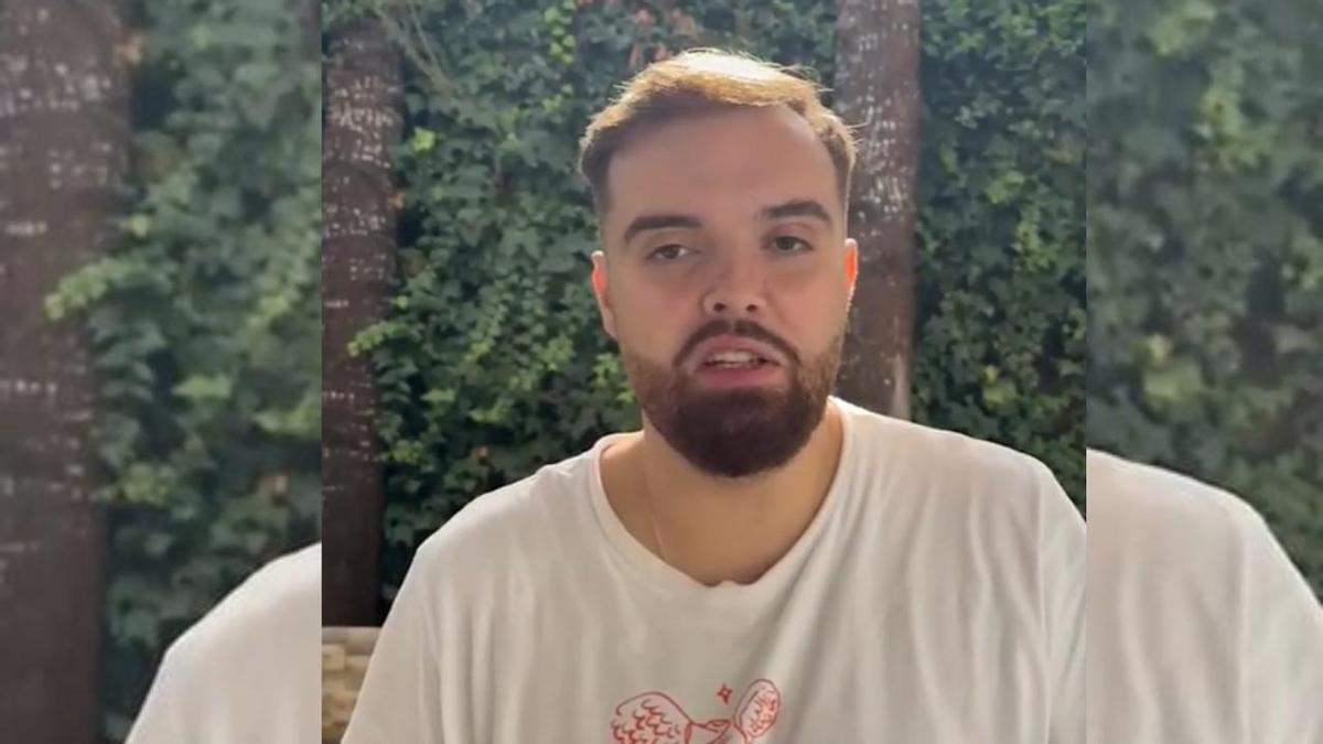 Ibai Llanos en el día 58 de su reto