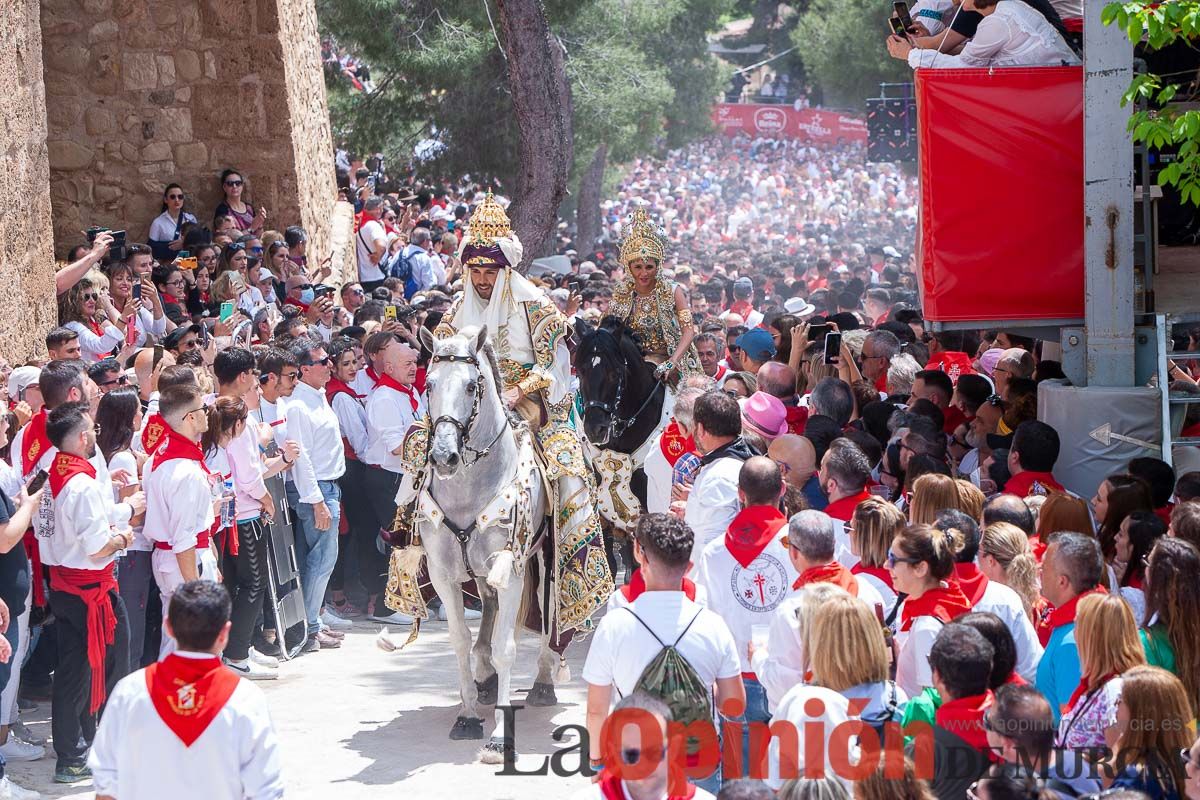 Moros y Cristianos en la mañana del día dos en Caravaca