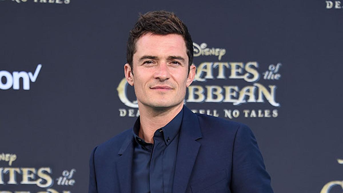 Orlando Bloom en el estreno de Piratas del Caribe en Los Ángeles