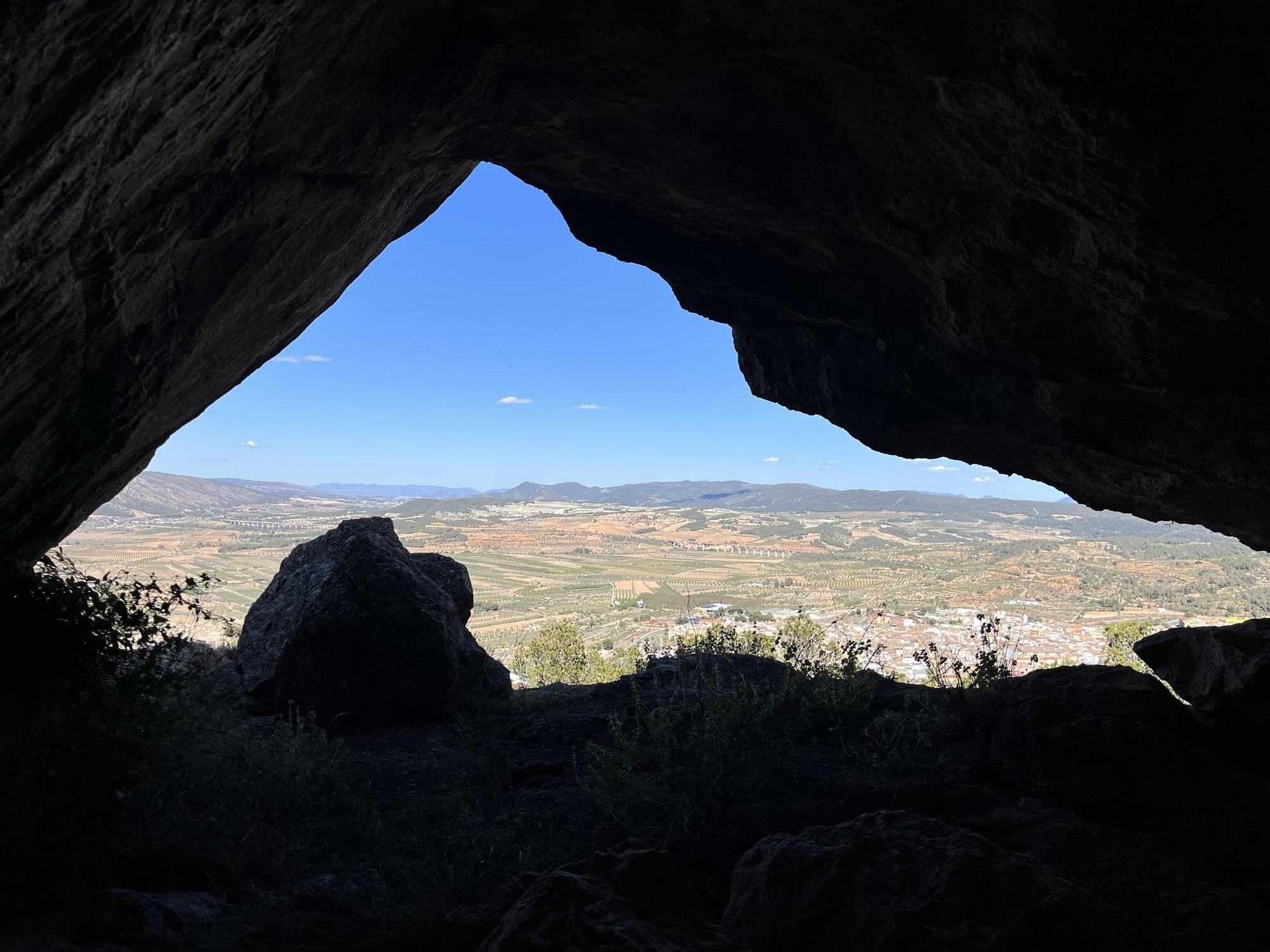 Vistas desde la Cova del Triangle