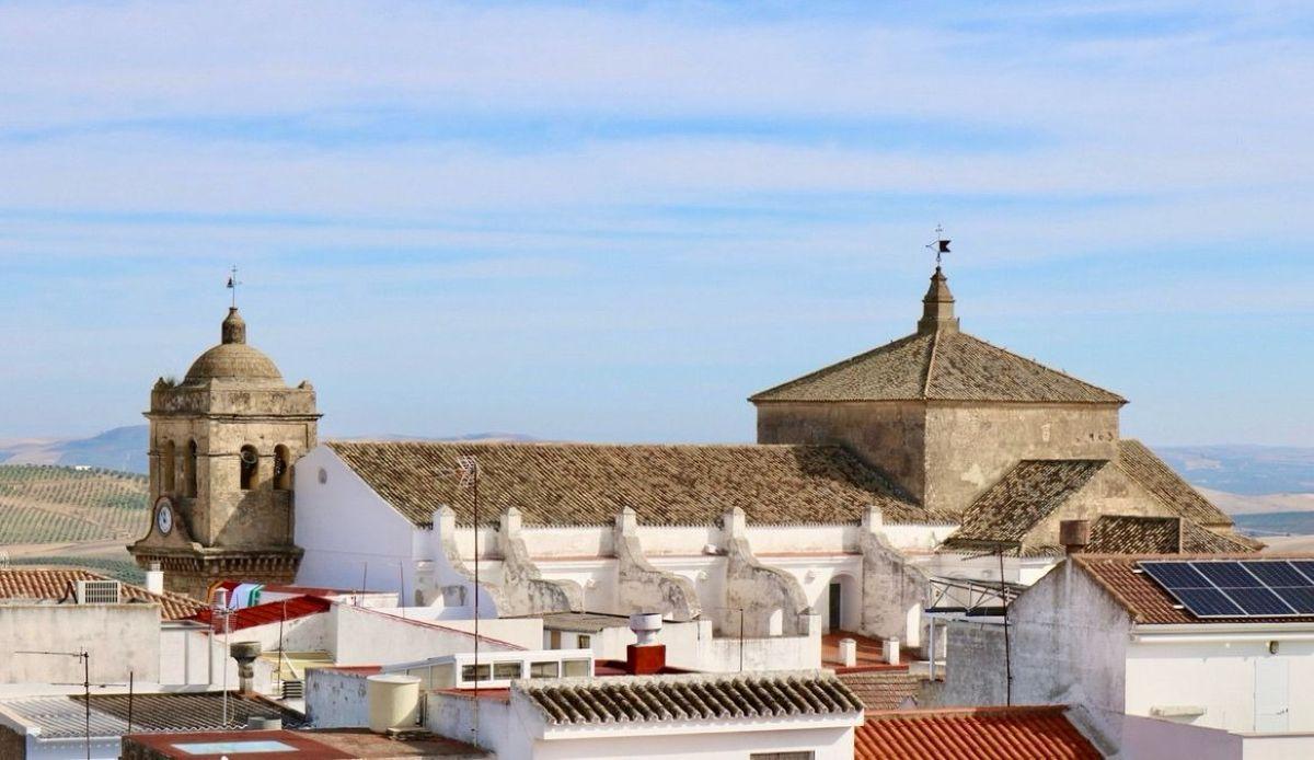 Cubiertas de la iglesia de Santa Marina de Fernán Núñez, donde se va a intervenir.